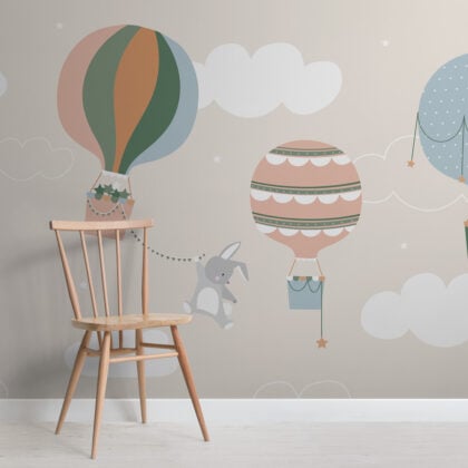 Best Sellers - Cute Balloons Nursery Wallpaper Mural